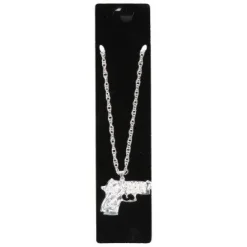Ketting pistool zilver