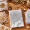 Knutselzakjes A6 transparant plastic 30 stuks