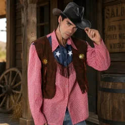 Kostuum cowboy one size