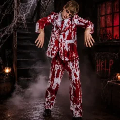 Kostuum Halloween bloederig heren one size