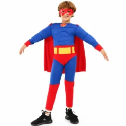 Kostuum superheld 8 - 10 jaar
