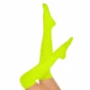 Kousen neon geel one size