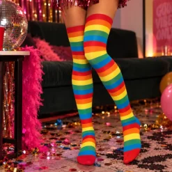 Kousen regenboog – One size