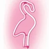 Lamp flamingo neon roze