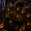 LED-licht slinger Halloween vleermuis 150cm
