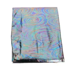 Legging metallic zilver - one size