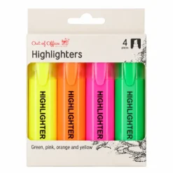 Markeerstiften 4 stuks