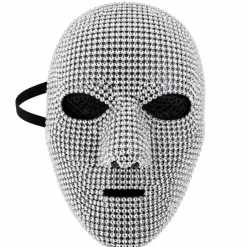 Masker Zilver diamant