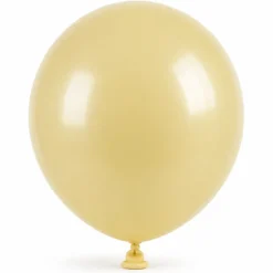 Mega Ballon Pastel - Geel - 60cm - 1 stuk