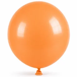 Mega Ballon Pastel - Oranje - 60cm - 1 stuk