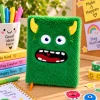 Monster Pluizig Notitieboek A5 Groen