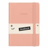 Notitieboek glitter Roze A5