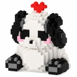 Panda Building Bricks
