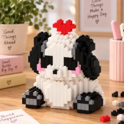 Panda Building Bricks