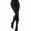Panty glitter zwart one size