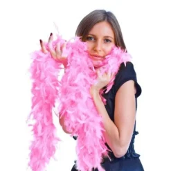 Party boa veren lichtroze