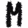 Party boa veren zwart
