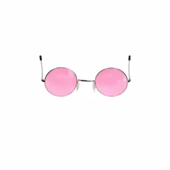 Partybril hippie XL roze