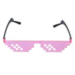Partybril Pixel roze