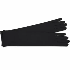 Party handschoenen zwart lang