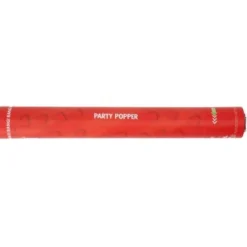 Party popper hartjes rood
