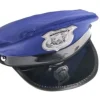 Pet politie met embleem blauw