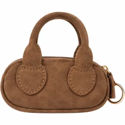 Portemonnee bagcharm bruin