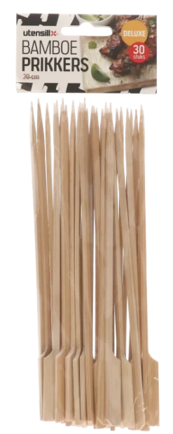 Prikkers bamboe 20cm 30 suks