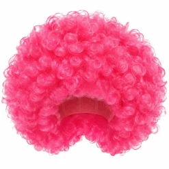 Pruik mega roze