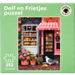Puzzel Duif En Frietjes 252 stuks