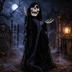 Reaper Halloween hangend licht en geluid