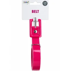 Riem neon roze - smal - 120cm