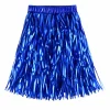 Rokje glitter folie blauw one size