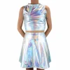 Rokje metallic iriserend M/L