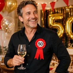 Rozet verkeersbord 50 jaar