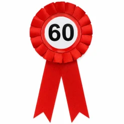 Rozet verkeersbord 60 jaar