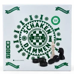 Schaken/dammen 2-in-1