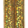 Serpentine metallic goud 2 stuks
