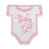 Servetten babyromper roze - 16 stuks