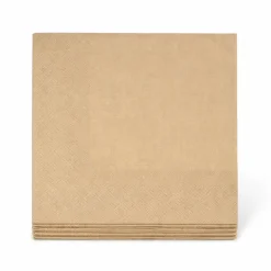 Servetten goud 33x33 cm - 20 stuks
