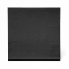 Servetten zwart 33x33 cm - 20 stuks