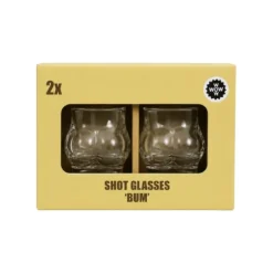 Shotglaasjes Billen - 2 stuks