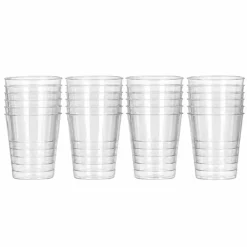 Shotglazen plastic transparant 20 ml - 24 stuks