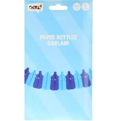 Slinger babyfles blauw