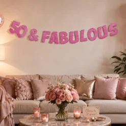 Slinger 50 & fabulous roze