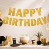 Slinger Happy birthday goud 40cm 7m