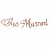 Slinger Just married roségoud 80cm