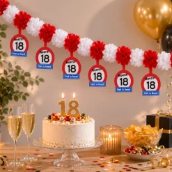 Slinger verkeersbord Hoera 18