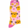 Sokken - funny love cats - maat 36-41
