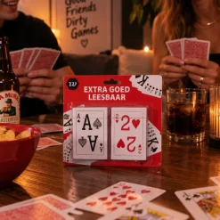 Speelkaarten extra goed leesbaar